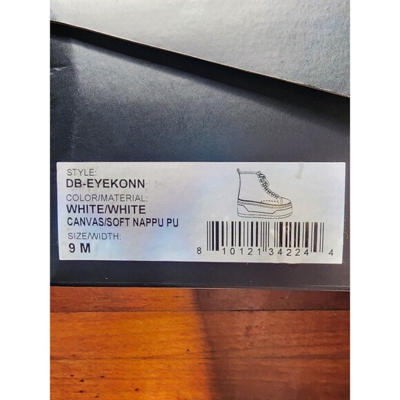 NEW D'AMELIO FOOTWEAR Eyekonn Platform Sneaker - Size9 - Picture 2 of 6